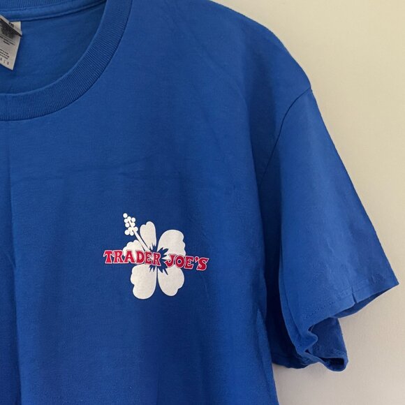 BRAND NEW Trader Joe's Blue Womens TShirt - Picture 9 of 9